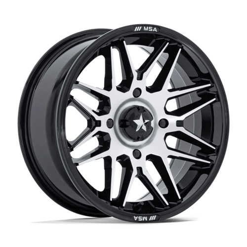 RADAR UTV 15X7 4X110 86 +10 G-BLK-MCH