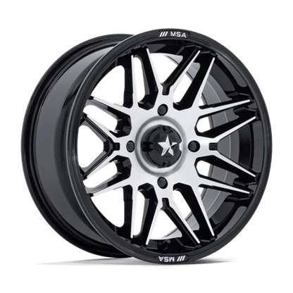 RADAR UTV 16X7 5X4.5 72 +10 G-BLK-MCH