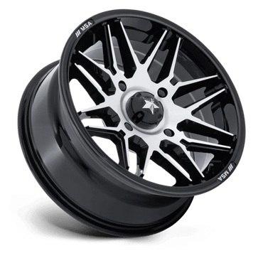 RADAR UTV 16X7 4X137 96 +10 G-BLK-MCH