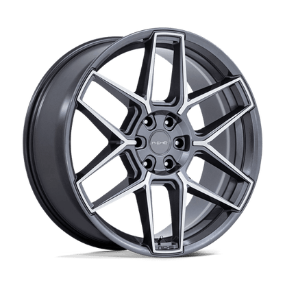 RISE 22X9.5 5X5 71 +30 ANTH MACH-FC