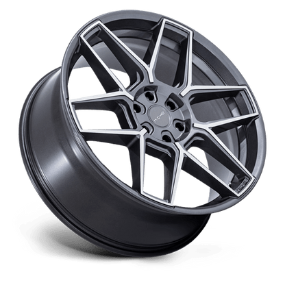RISE 20X10.5 5X112 66 +38 ANTH MACH-FC