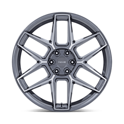 RISE 20X10.5 5X112 66 +38 ANTH MACH-FC