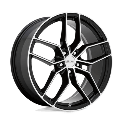 PE P5C 20X8.5 5X120 76 G-BLK MACH +35