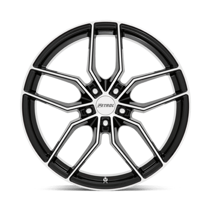 PE P5C 18X8 5X112 66 G-BLK MACH +40