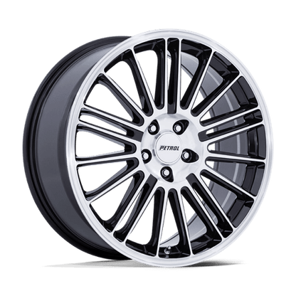 P1D 17X8 5X120 74 +35 G-BLK MACH