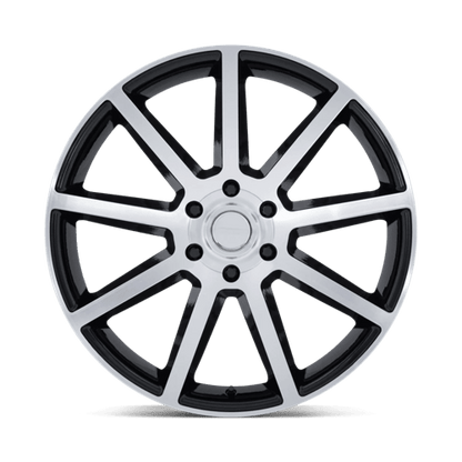 P6E 22X9.5 6X5.5 106 +25 G-BLK MCH-FC