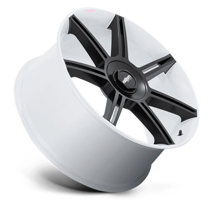 FRA 22X12 5X130 71 +60 WHT M-BLK-SPK