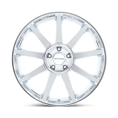 MAMMOTH 22X9.5 5X4.5 72 CHROME +30