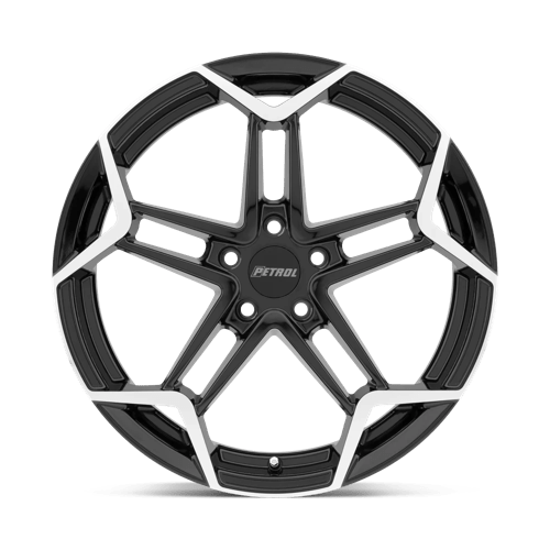 PE P1A 18X8 5X120 76 G-BLK MACH +35