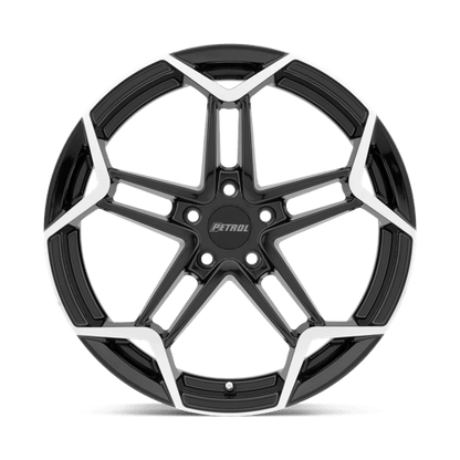 PE P1A 18X8 5X120 76 G-BLK MACH +35