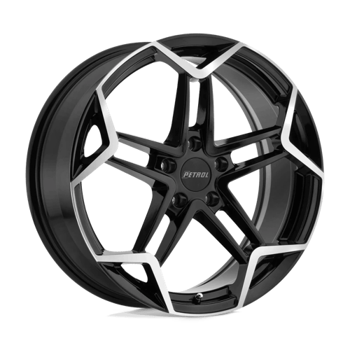 PE P1A 17X8 5X120 76 G-BLK MACH +35