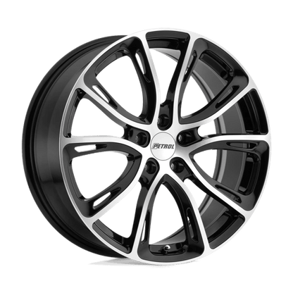 P5A 17X7.5 5X100 72.1 +35 G-BLK-MACH