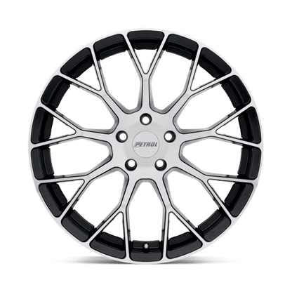 PE P2B 20X8.5 5X120 76 G-BLK MACH +35