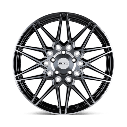 PE P3C 20X8.5 5X115 76 G-BLK MACH +40